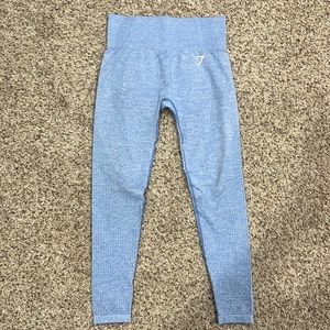 Blue vital seamless Gymshark leggings